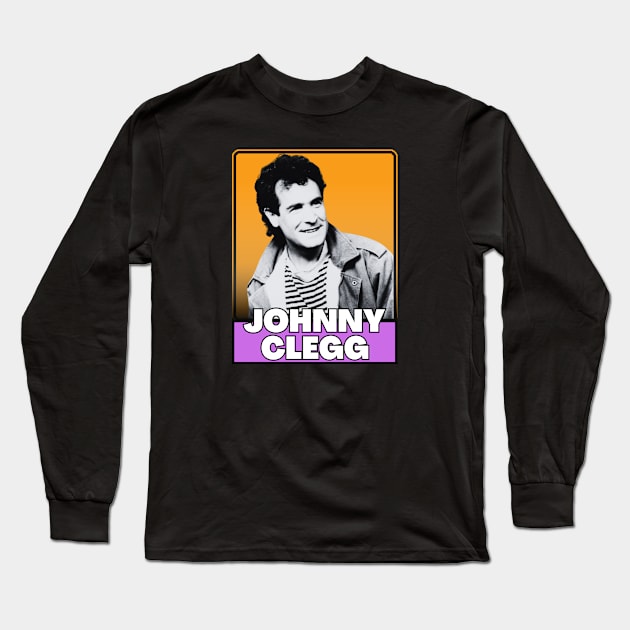 Johnny clegg (retro) Long Sleeve T-Shirt by GorilaFunk